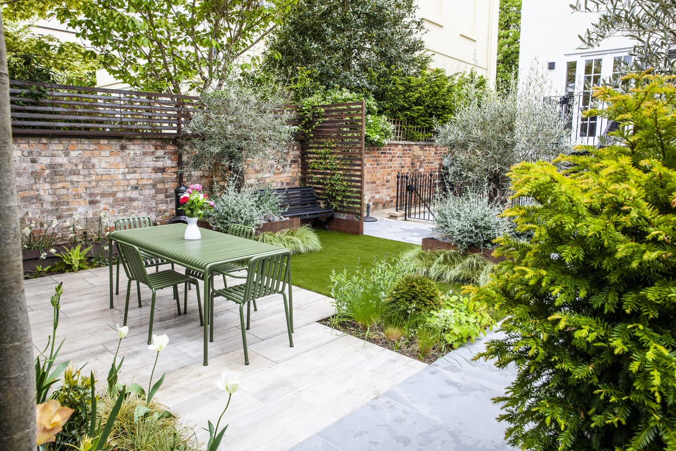 courtyard garden design