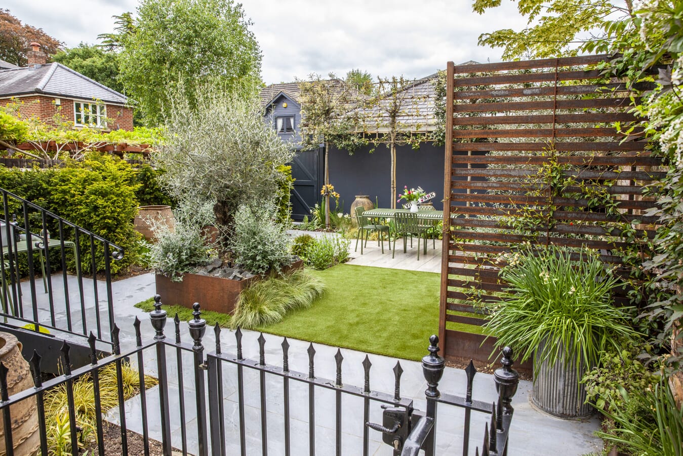courtyard garden design