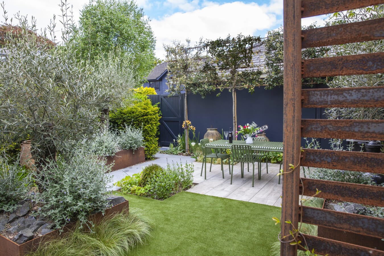 courtyard garden design