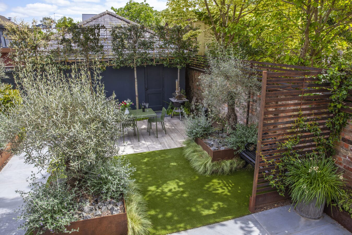 courtyard garden design