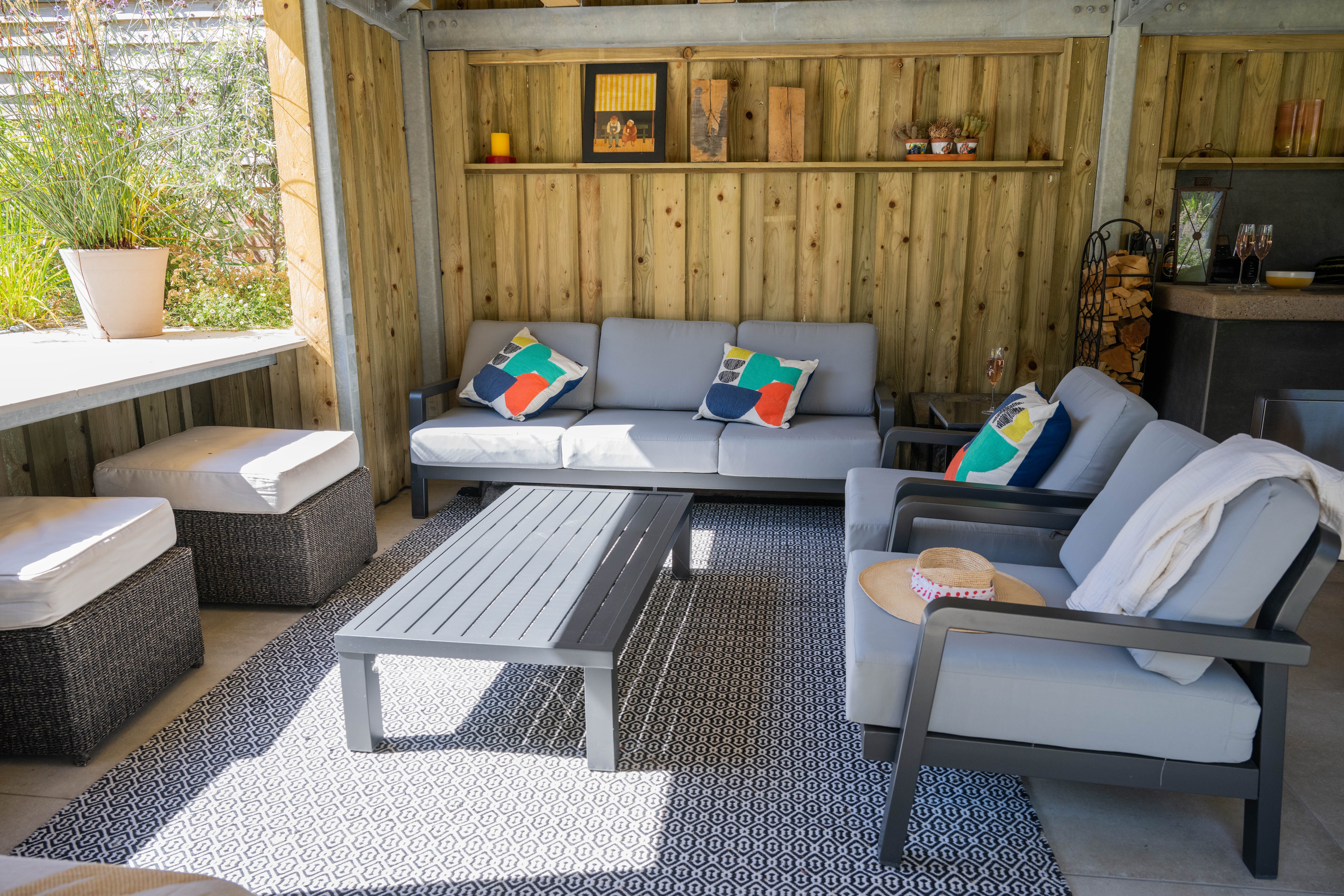 Covered living space