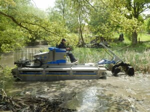 aquatic pond digger